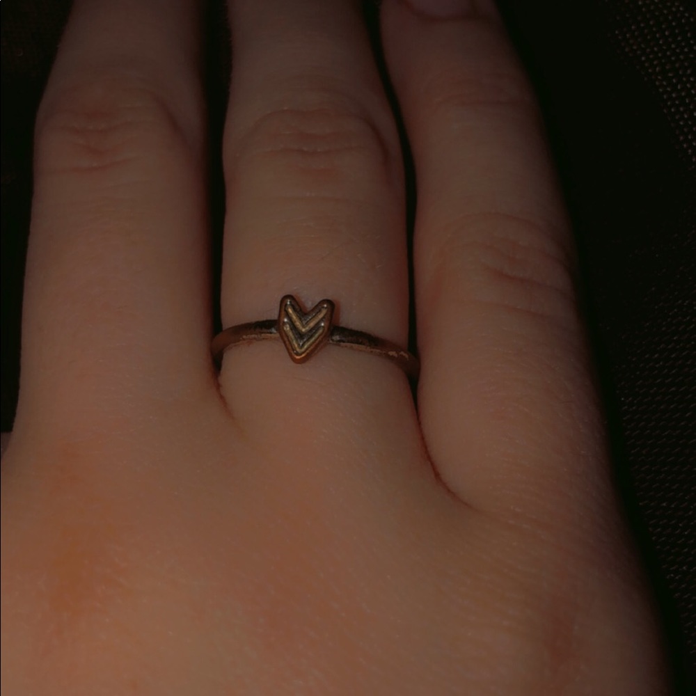 gold arrow ring
